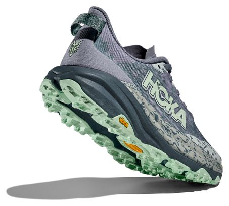 Chaussures Trail Hoka Speedgoat 6 Bleu/Vert Femme