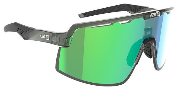 AZR Speed RX Crystal army gelakte bril/Groene hydrofobe lens