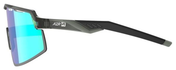 AZR Speed RX Crystal army gelakte bril/Groene hydrofobe lens