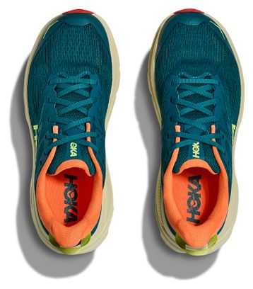 Chaussures Trail Hoka Challenger 8 Vert/Orange Femme