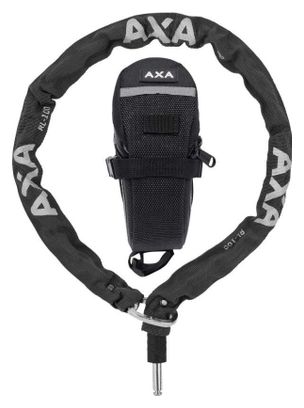 AXA Chaîne De Connexion Rlc 100/5 5 Avec Pochette - Noir