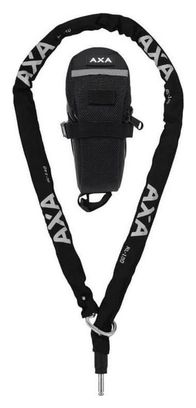 AXA Chaîne De Connexion Rlc 100/5 5 Avec Pochette - Noir