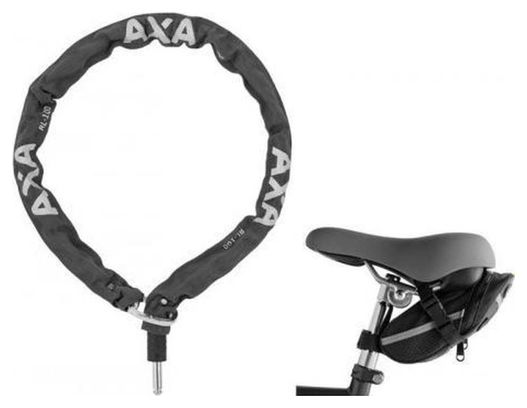 AXA Chaîne De Connexion Rlc 100/5,5 Avec Pochette - Black