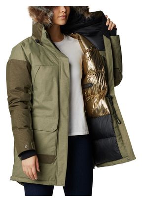 Columbia Mount Si Down Parka Verde Donna