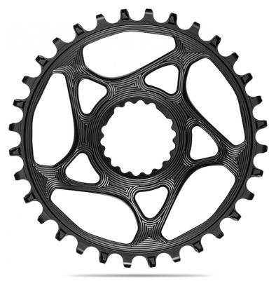 Plateau Narrow Wide AbsoluteBlack Direct Mount Cannondale Hollowgram 12 V Noir