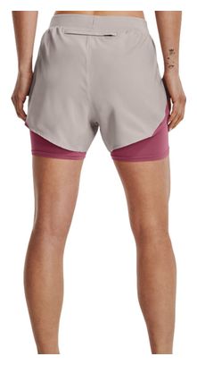Under Armour Fly By Elite Women's Grey 2-in-1 Short