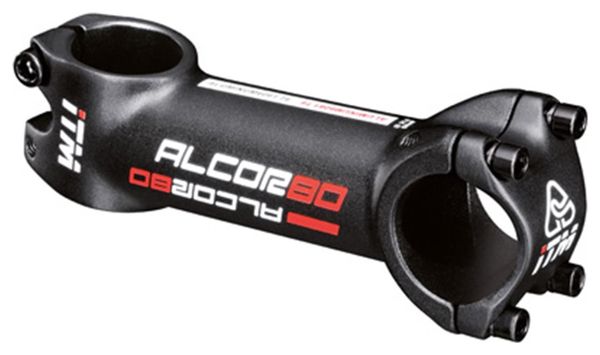 POTENCE ROUTE-VTT ITM ALCOR NOIR REVERSIBLE 31,8 ANGLE 10° L 80mm 164g