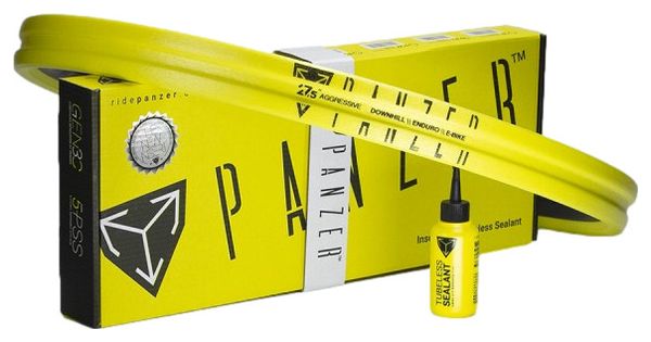 Panzer 27.5'' Enduro Anti Pinch Foam Yellow (x1 Unit)