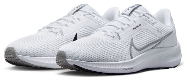 Nike Air Zoom Pegasus 40 Laufschuhe Weiß Grau