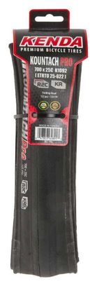 Pneu Kenda Kountach Pro K-armor 120 Tpi Foldable Argenté 700C / 25