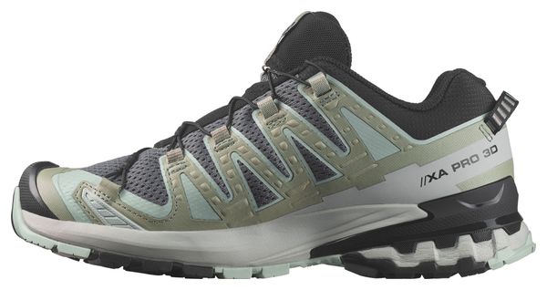 Zapatillas de trail para mujer Salomon XA Pro 3D V9 Gris/Azul