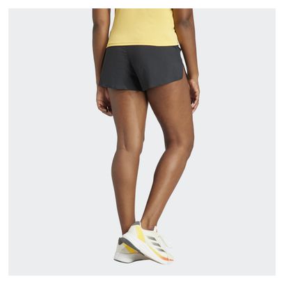 adidas Performance Adizero 3in Donna Split Short Nero