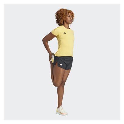 adidas Performance Adizero 3in Donna Split Short Nero