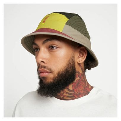 Cappello Bob Unisex BKT Carbon Iconic VC Costa Bianco / Verde