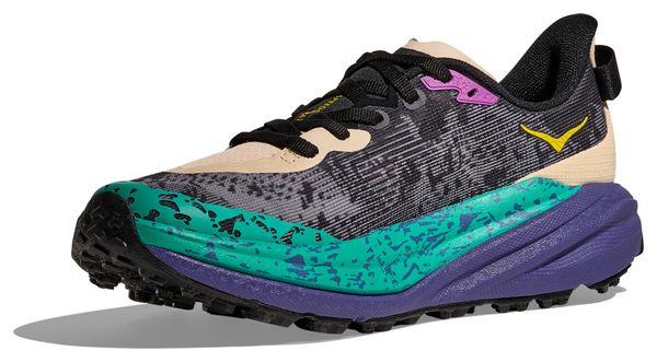 Chaussures Trail Hoka Speedgoat 6 Gris/Multicolore Femme