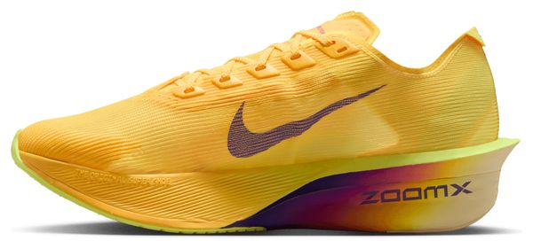 Nike Vaporfly 4 Laufschuhe Gelb/Violett Damen