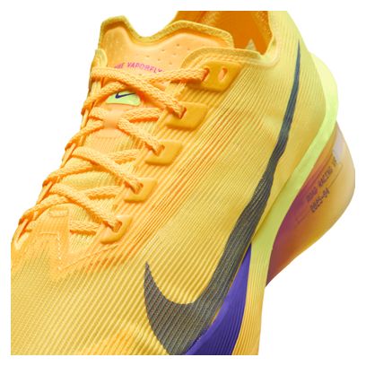 Nike Vaporfly 4 Laufschuhe Gelb/Violett Damen