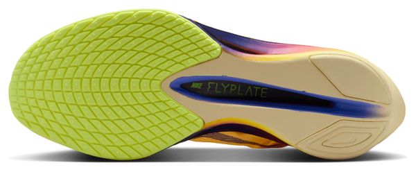 Nike Vaporfly 4 Laufschuhe Gelb/Violett Damen