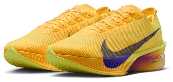 Nike Vaporfly 4 Laufschuhe Gelb/Violett Damen