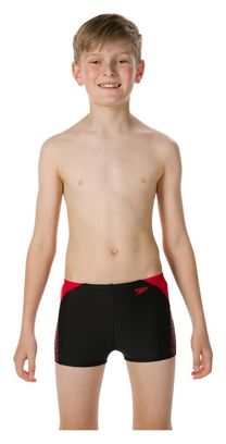 Speedo E10 Boom Splice Jongenszwempak Zwart Rood