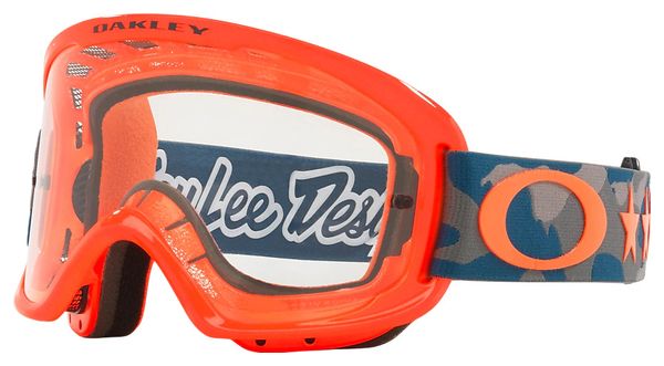 Masque Oakley O'Frame 2.0 Pro MTB Troy Lee Designs Star Dazzle Orange Transparent Ref. OO7117-07