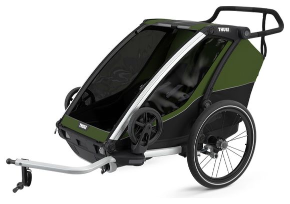 Thule Chariot Cab 2 Kinderanhänger Cypress Green