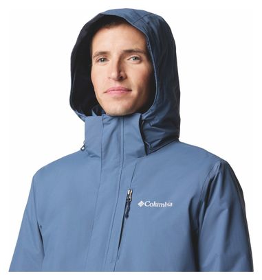 Veste 3-en-1 Imperméable Columbia Element Blocker III Bleu