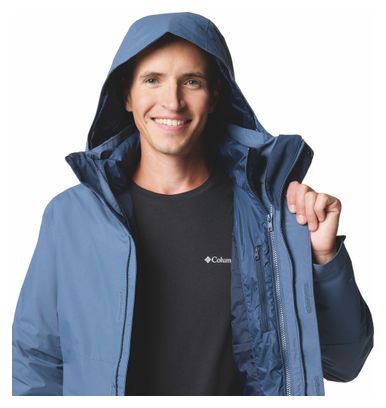 Veste 3-en-1 Imperméable Columbia Element Blocker III Bleu