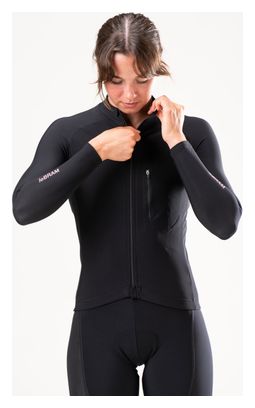 Maglia termica a maniche lunghe da donna LeBram Training Nero