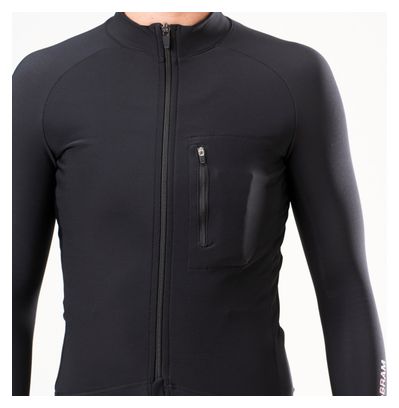 Maglia termica a maniche lunghe da donna LeBram Training Nero