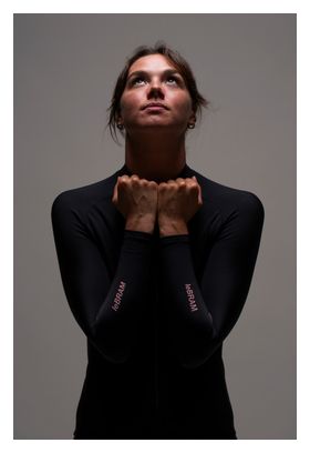 Maglia termica a maniche lunghe da donna LeBram Training Nero