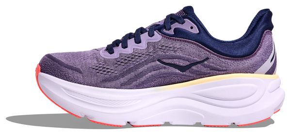 Zapatillas de running Hoka Bondi 9 moradas/azules para mujer