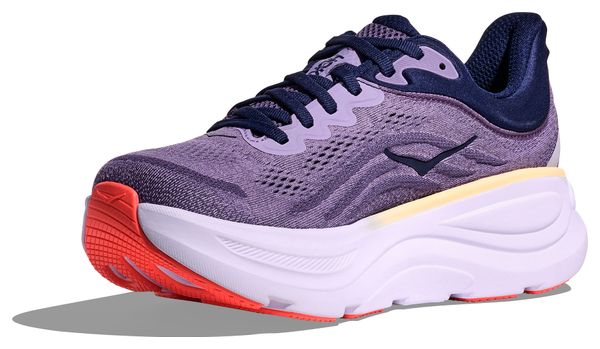Zapatillas de running Hoka Bondi 9 moradas/azules para mujer