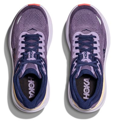 Zapatillas de running Hoka Bondi 9 moradas/azules para mujer