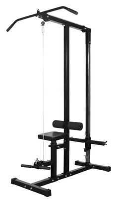 Appareil de musculation polyvalent exercices combinés sans poids noir 02_0000050