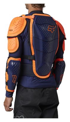 Fox Titan Sport Protektorenjacke Blau/Orange