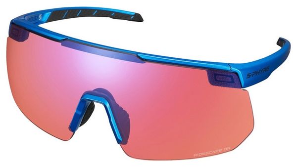 Lunettes Shimano S-Phyre Ridescape OR Bleu