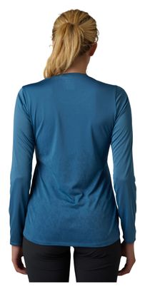 Fox Ranger TruDri Women's Slate Blue Long Sleeve Jersey