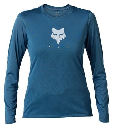 Fox Ranger TruDri Women's Long Sleeve Jersey Slate Blue