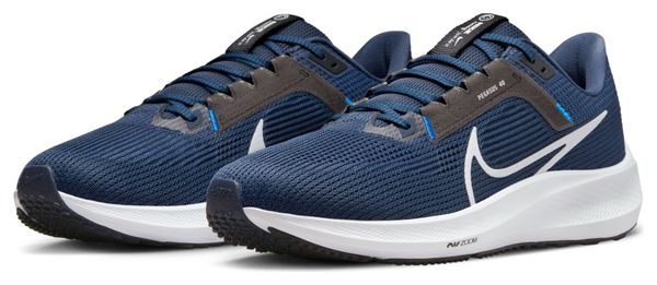 Nike Air <strong>Zoom Pegasus 40 Zapatillas Running Azul Blanco</strong>