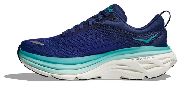 Zapatillas de Running Hoka Bondi 8 Azul para Mujer