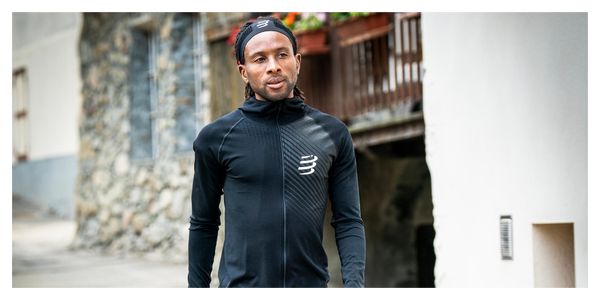 Compressport 3D Thermo Zip Hoodie Negro