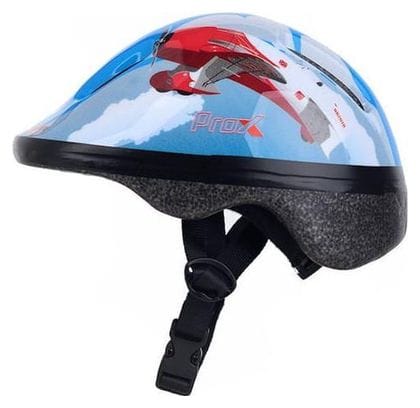 Casque vélo enfant - Casque sport enfant bleu blanc - XS 44/48cm