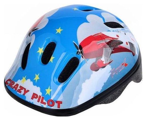 Casque vélo enfant - Casque sport enfant bleu blanc - XS 44/48cm