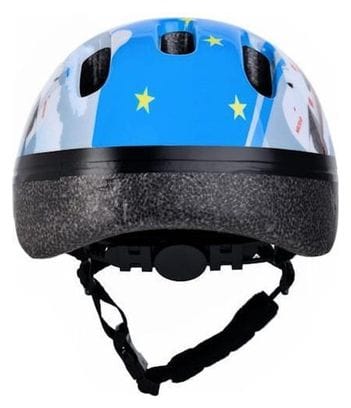 Casque vélo enfant - Casque sport enfant bleu blanc - XS 44/48cm