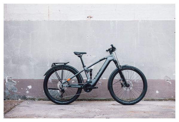 Cube Stereo Hybrid 120 Pro 750 Allroad Electric Full Suspension MTB Shimano Deore 12S 750 Wh 27.5'' Flash Grey
