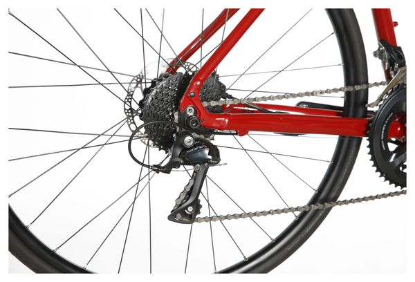 Producto renovado - Bicicleta eléctrica de carretera Lapierre e-Sensium 2.2 Shimano Sora 9V Rojo Brillante 2021