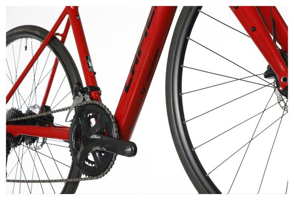 Prodotto ricondizionato - Bicicletta da strada elettrica Lapierre e-Sensium 2.2 Shimano Sora 9V Bright Red 2021