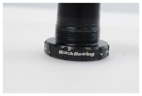 Gereviseerd product - Zwart gelagerd BSA 68/73 crankstel Shimano Rotor FSA as