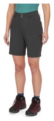 Pantaloncini da trekking Rab Incline Light Donna Grigio